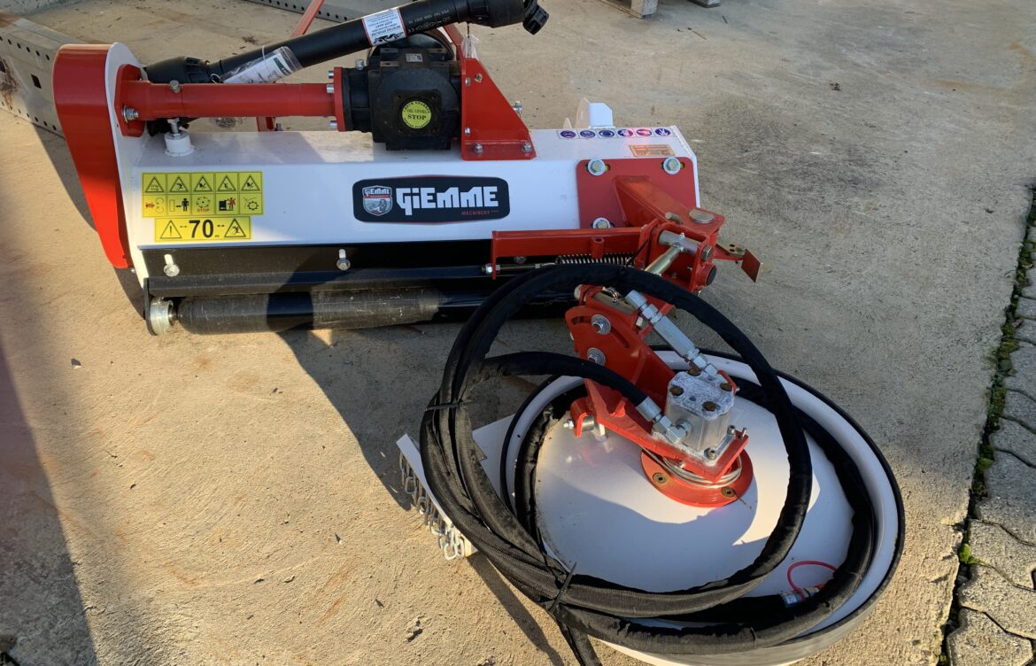 Trincia EFL 125 con disco interfilare