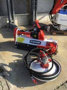 Trincia con disco interfilare